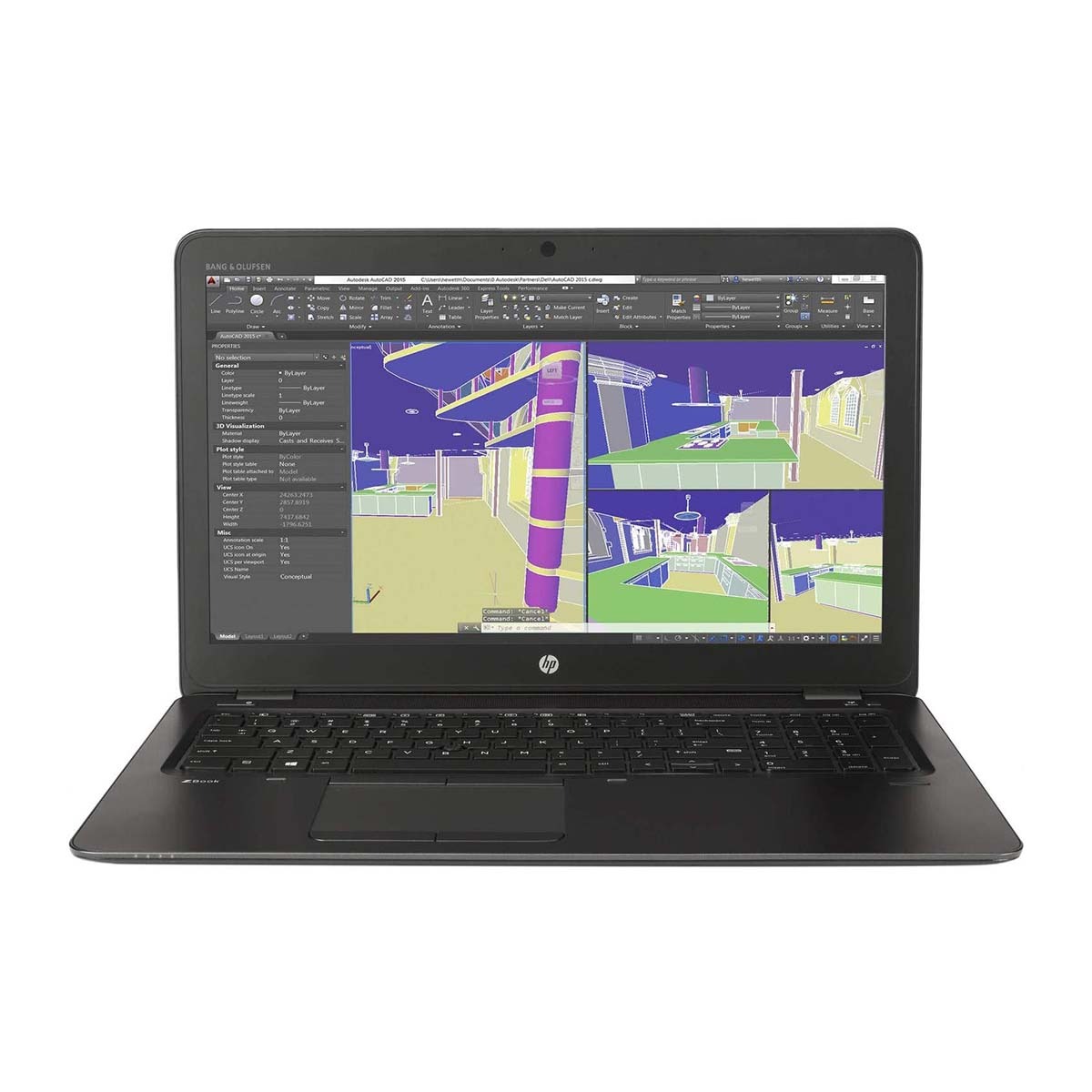 لپ تاپ HP مدل ZBook 15u G3