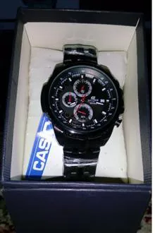 Jam edifice clearance casio wr 100m