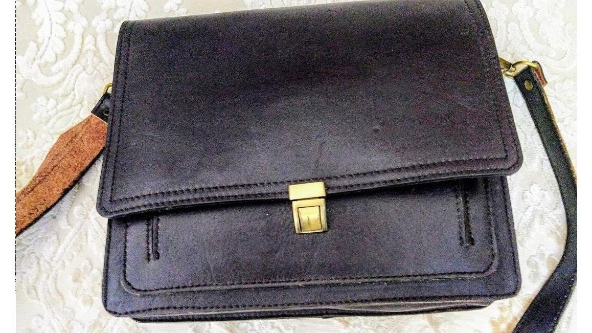 کیف دوشی چرم دست دوز