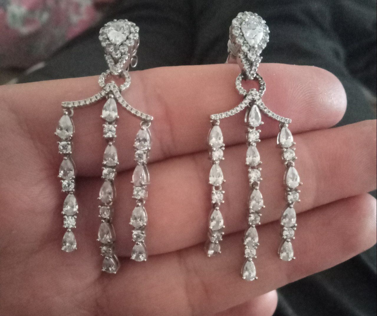 گوشواره نقره 13.5 گرمی