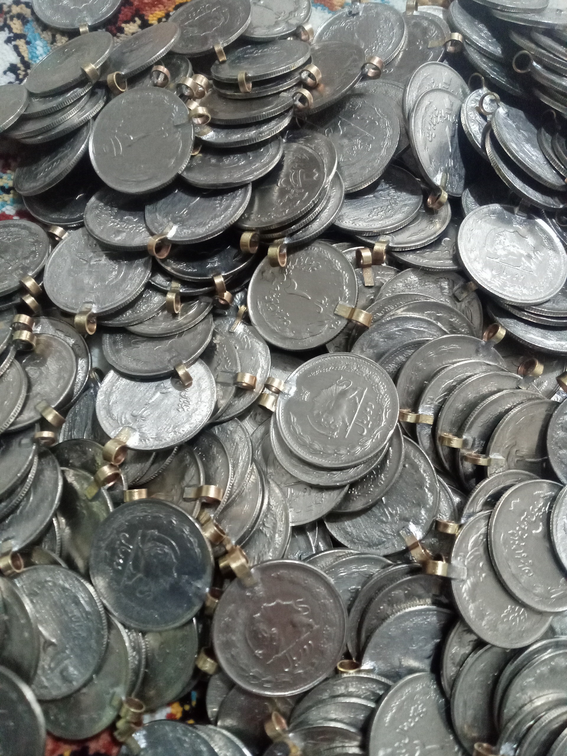 100عدد سکه قفل دار