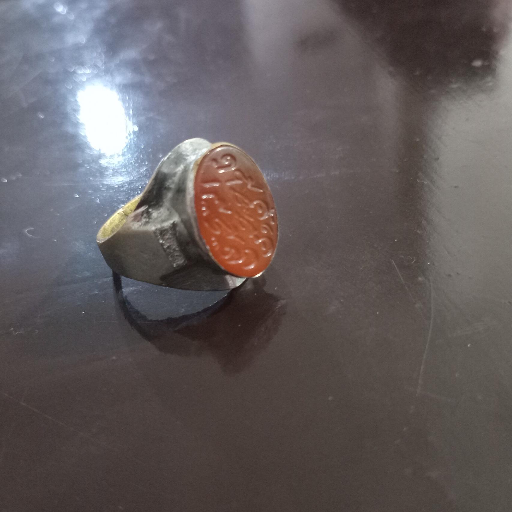 انگشتر برنجی قدیمی