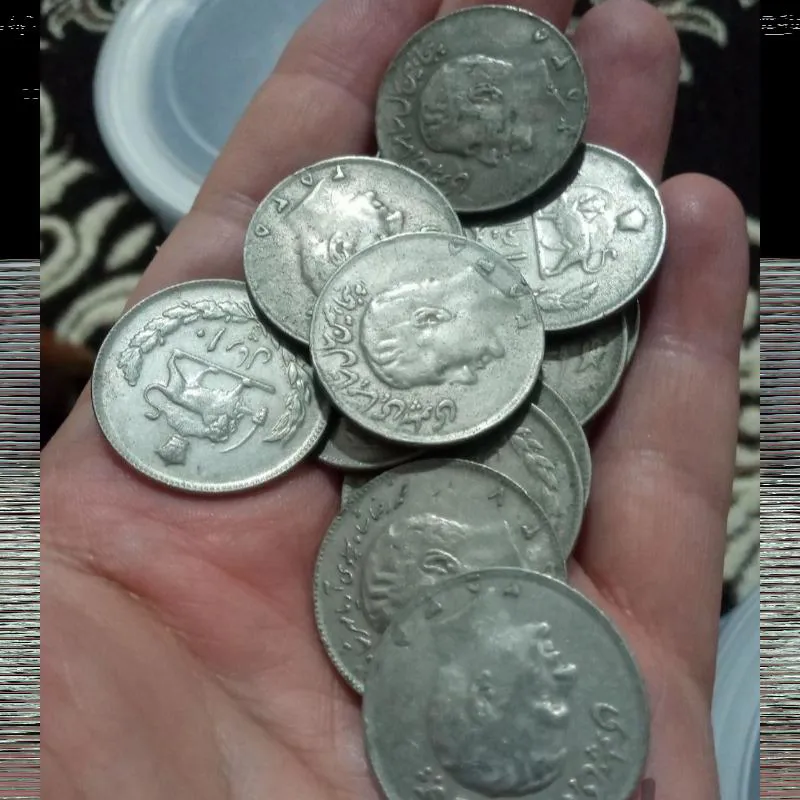 20 عدد ده ریال محمد رضا پهلوی