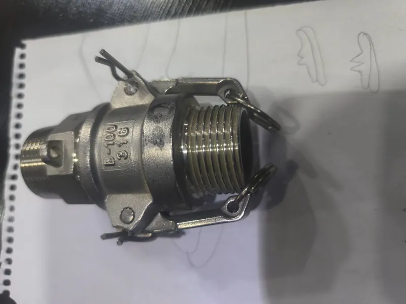 کوپلینگ سایز 1اینچ 316استنلس