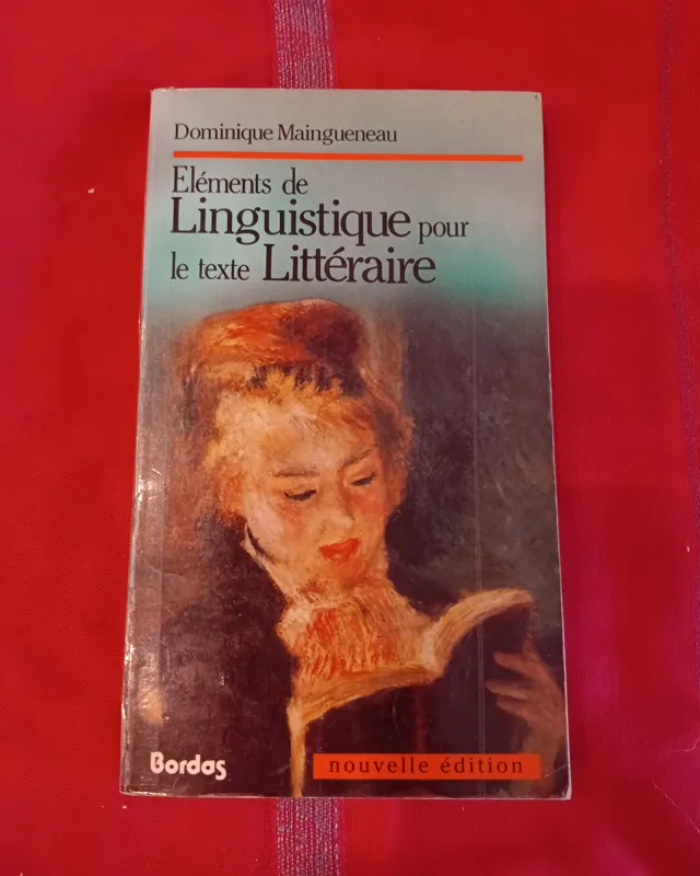 Linguistique pour le texte Litteraire