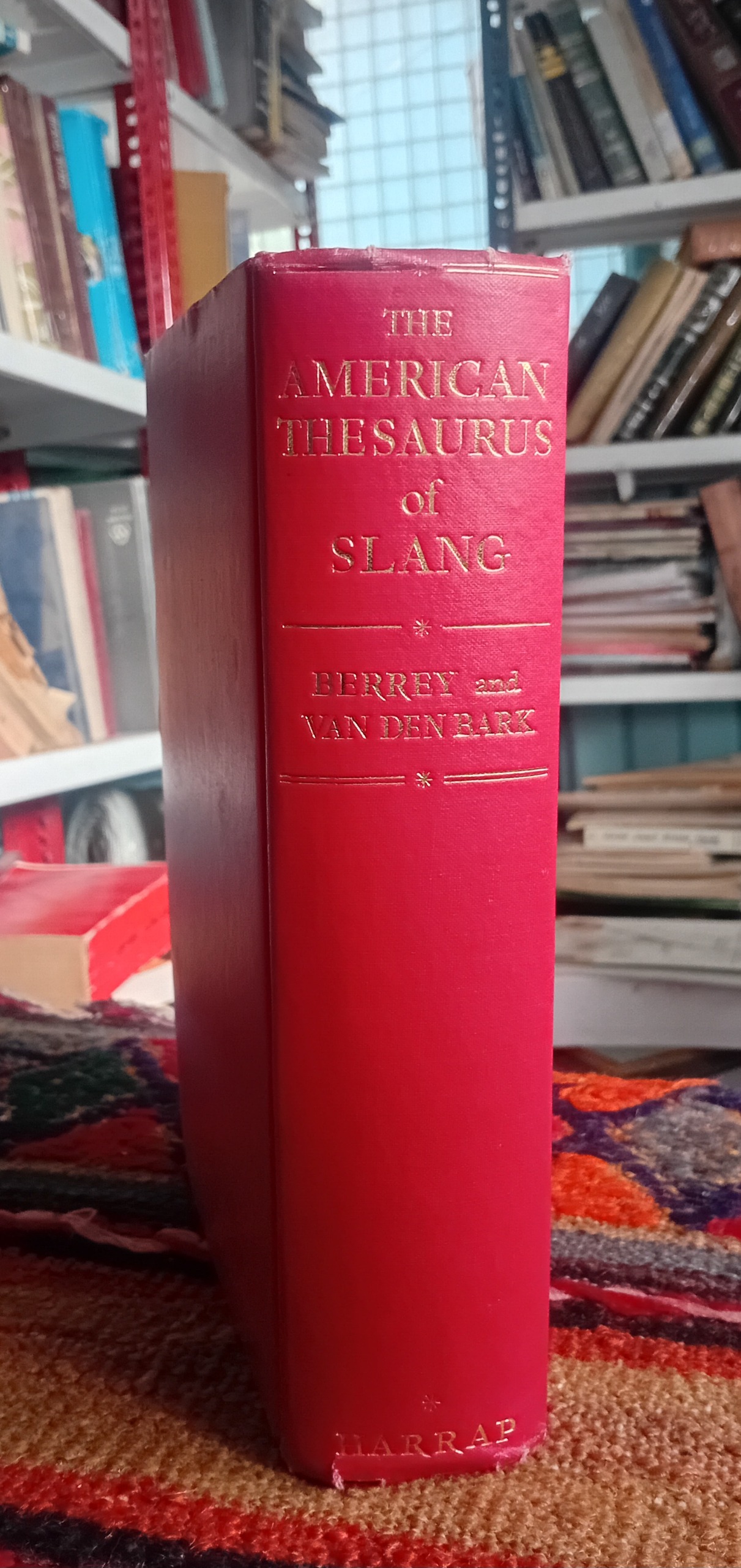 THE AMERICAN THESAURUS OF SLANG