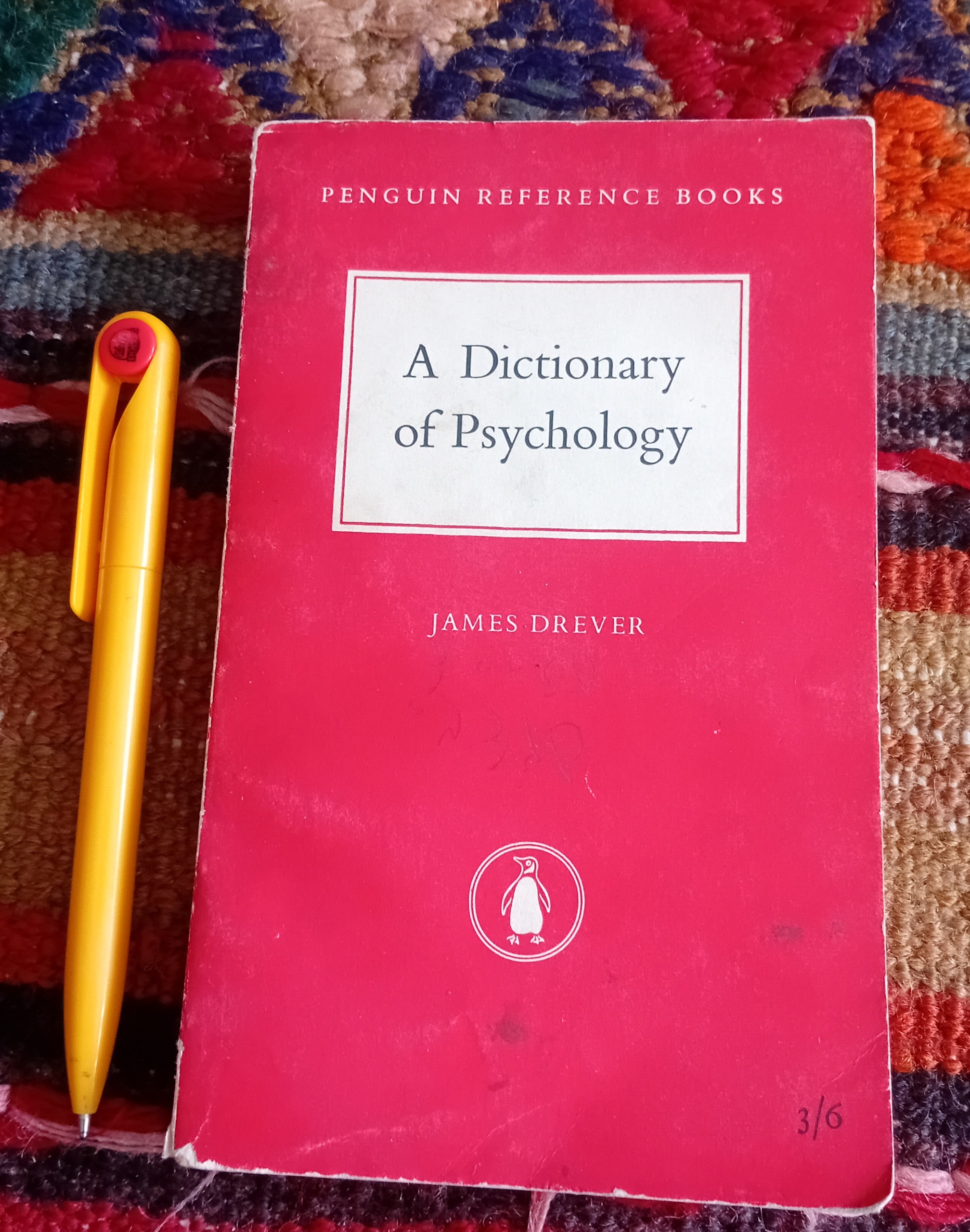 A DICTIONARY OF PSYCHOLOGY