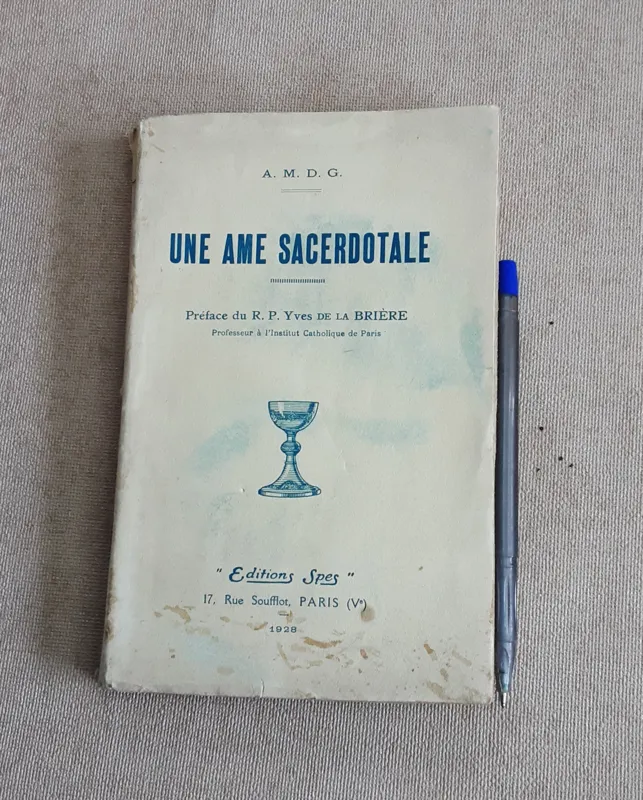 روح یک روحانی 1928 (زندگی اسقف THUEL_CHASSAIGNE)