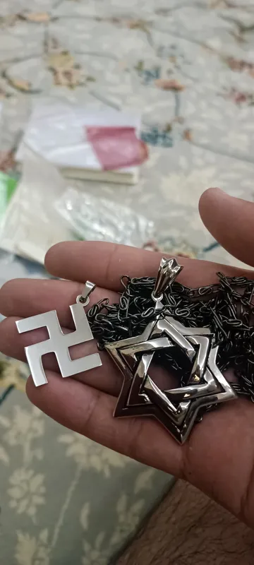 دو آویز نشان خاص خارجی آنتیک