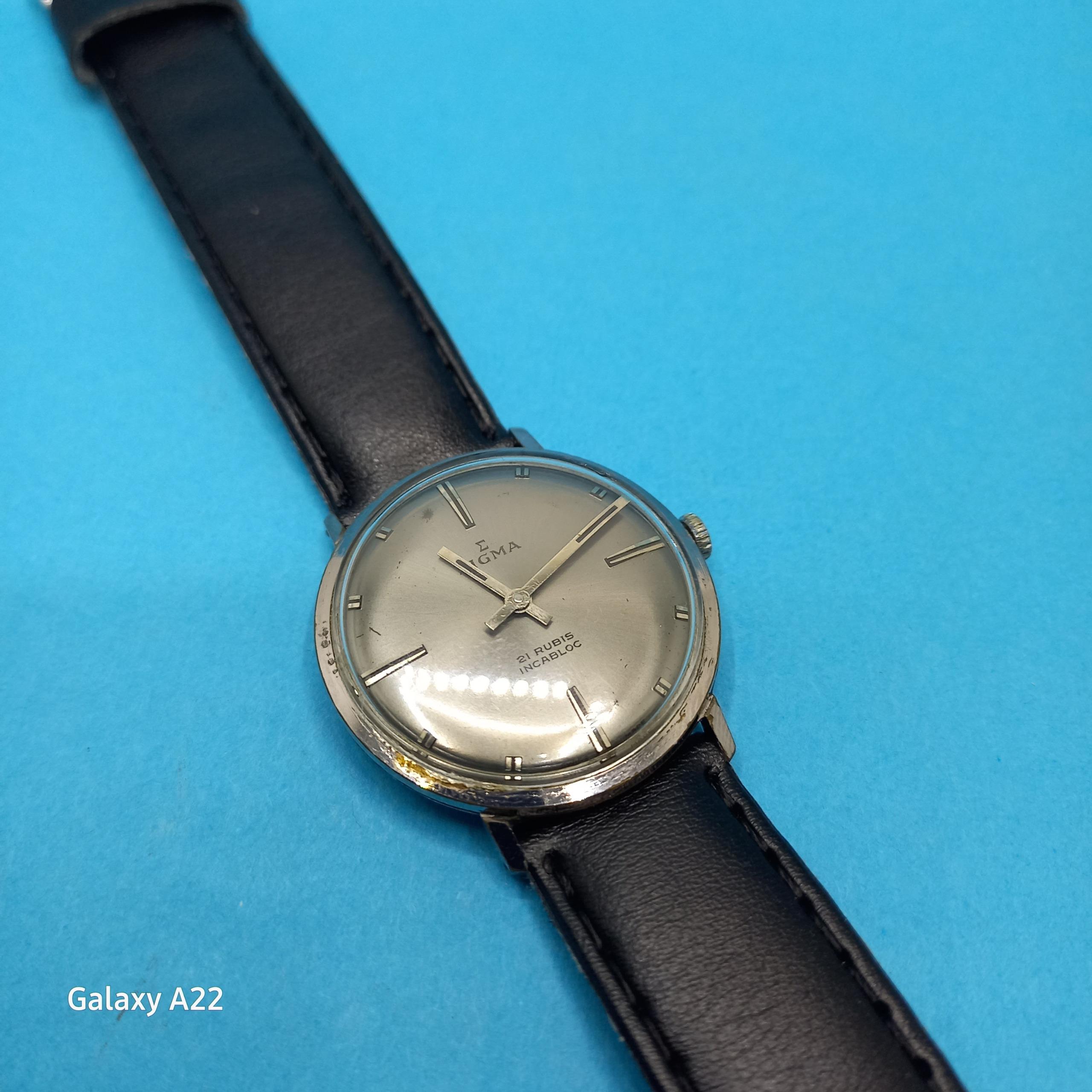 ساعت مچی سویسی سیگما