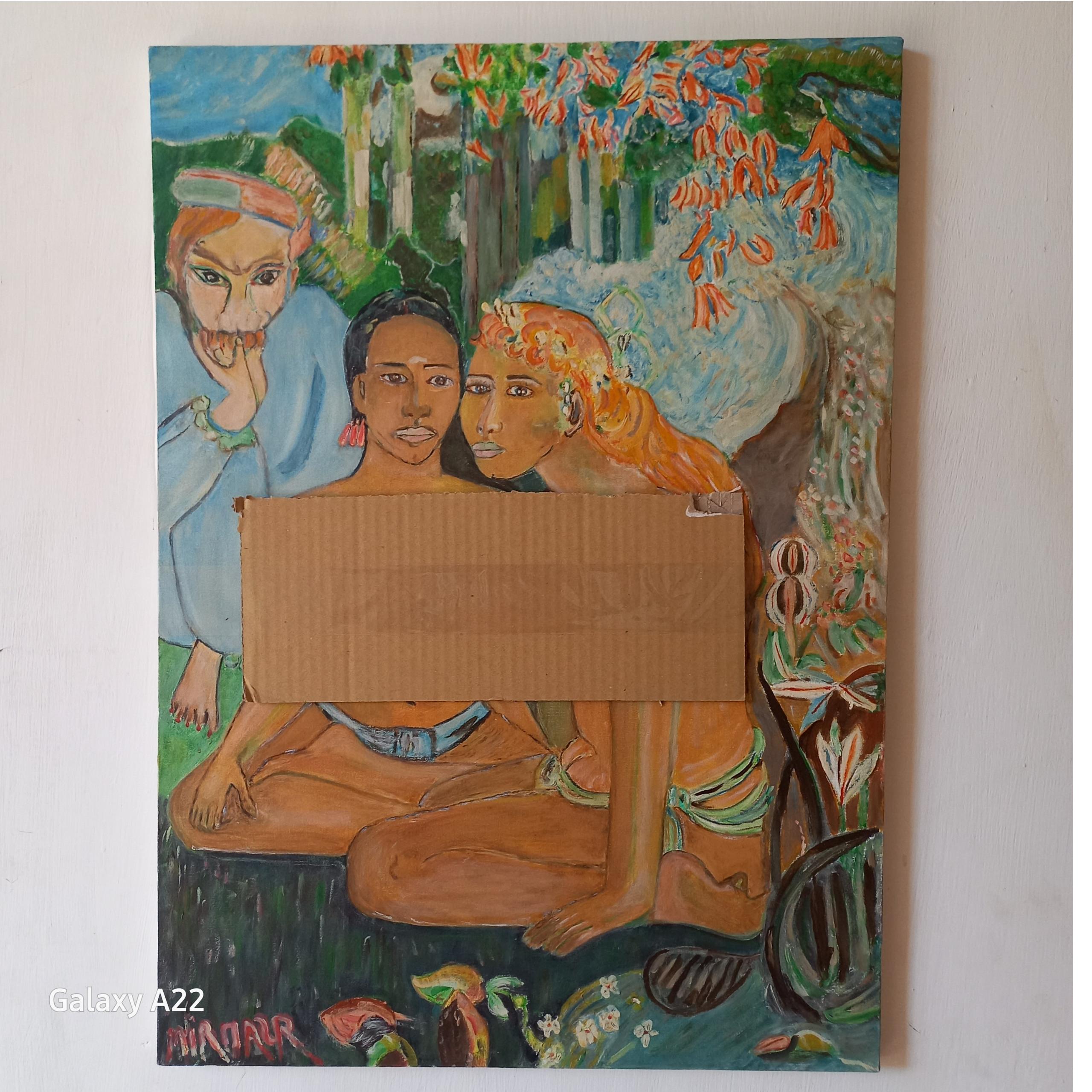 تابلو نقاشی قصه های بربری