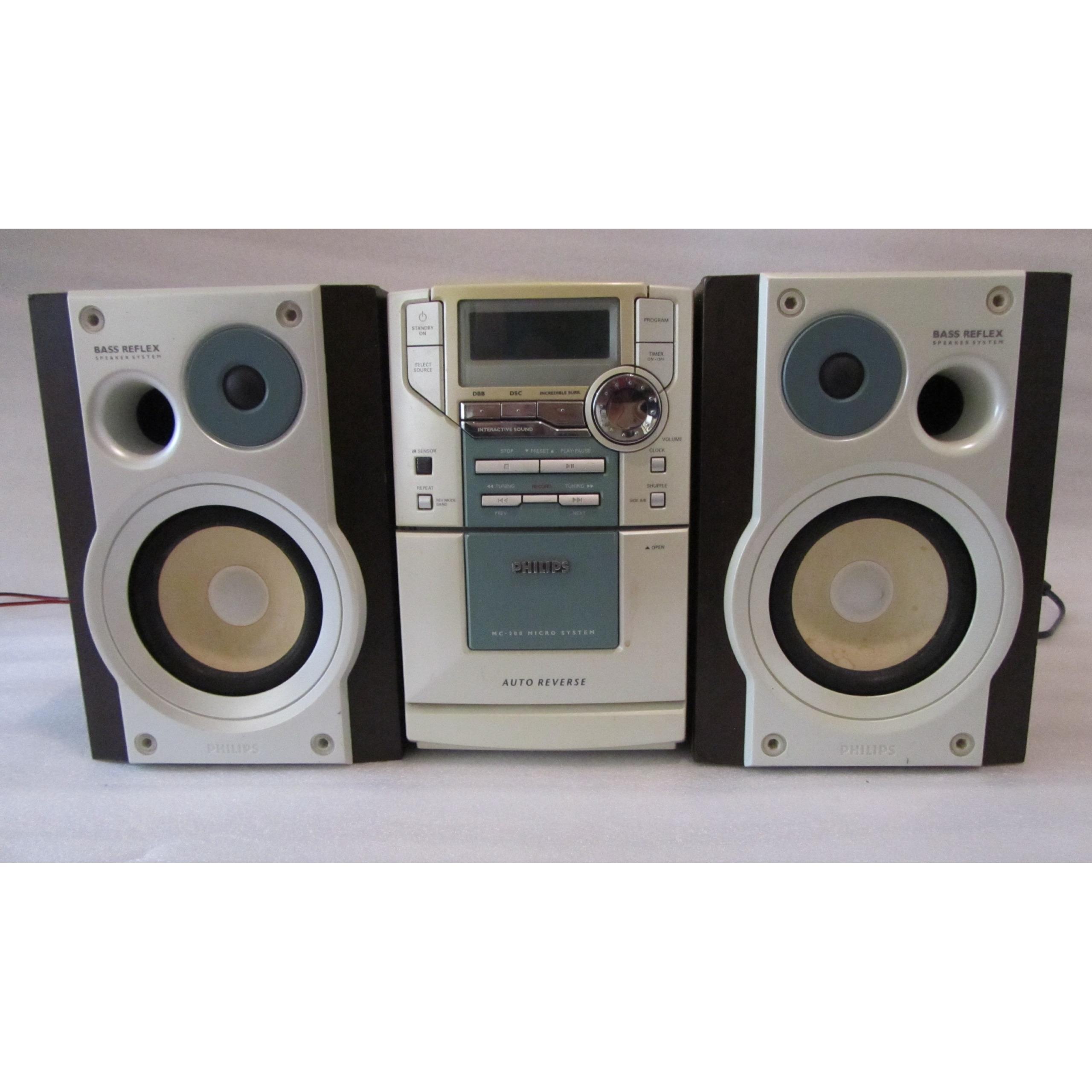  میکرو سیستم استریو ظبطPHILIPS  MC_200 شکاری اصل