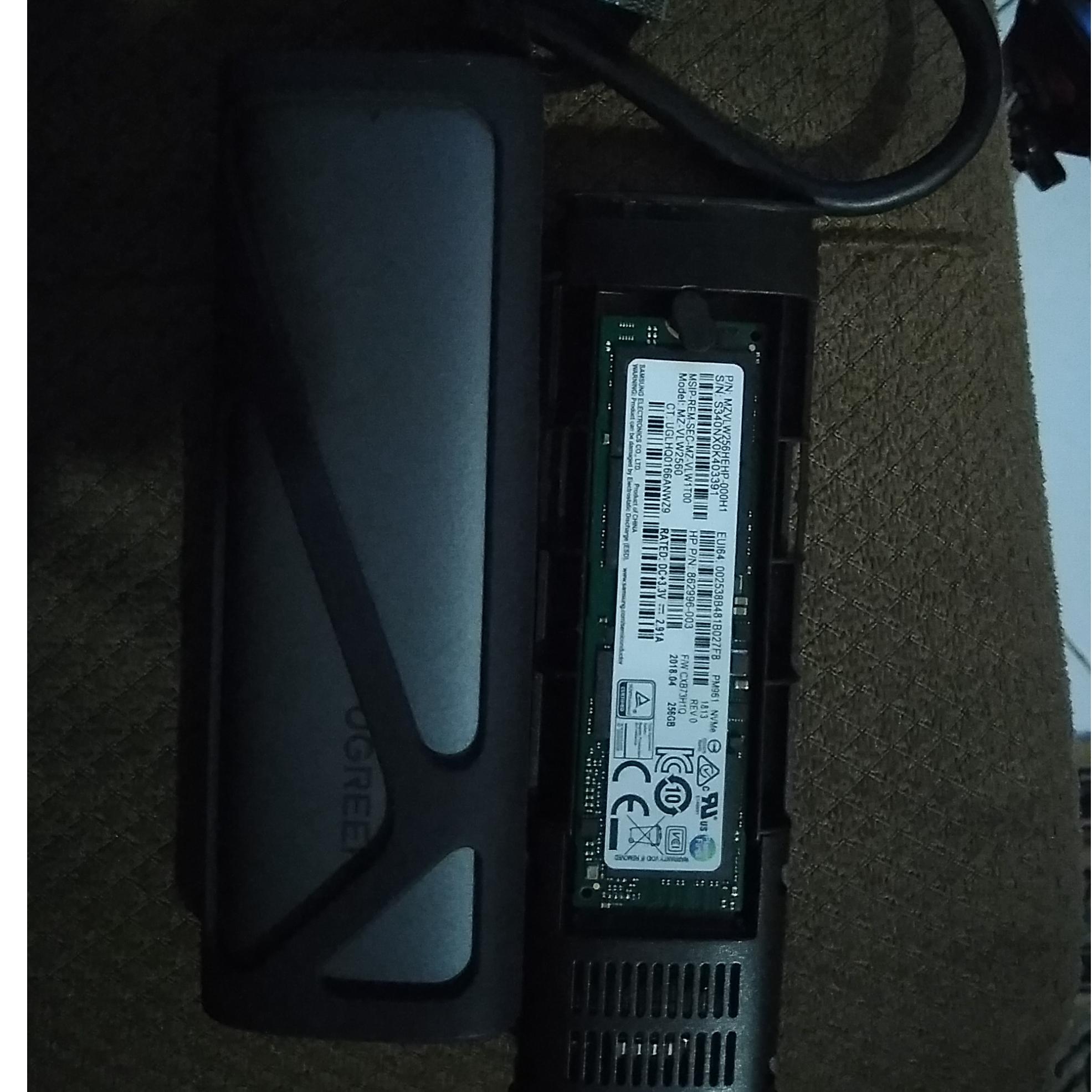 هارد اینترنال 256 سامسونگ nvme m 2