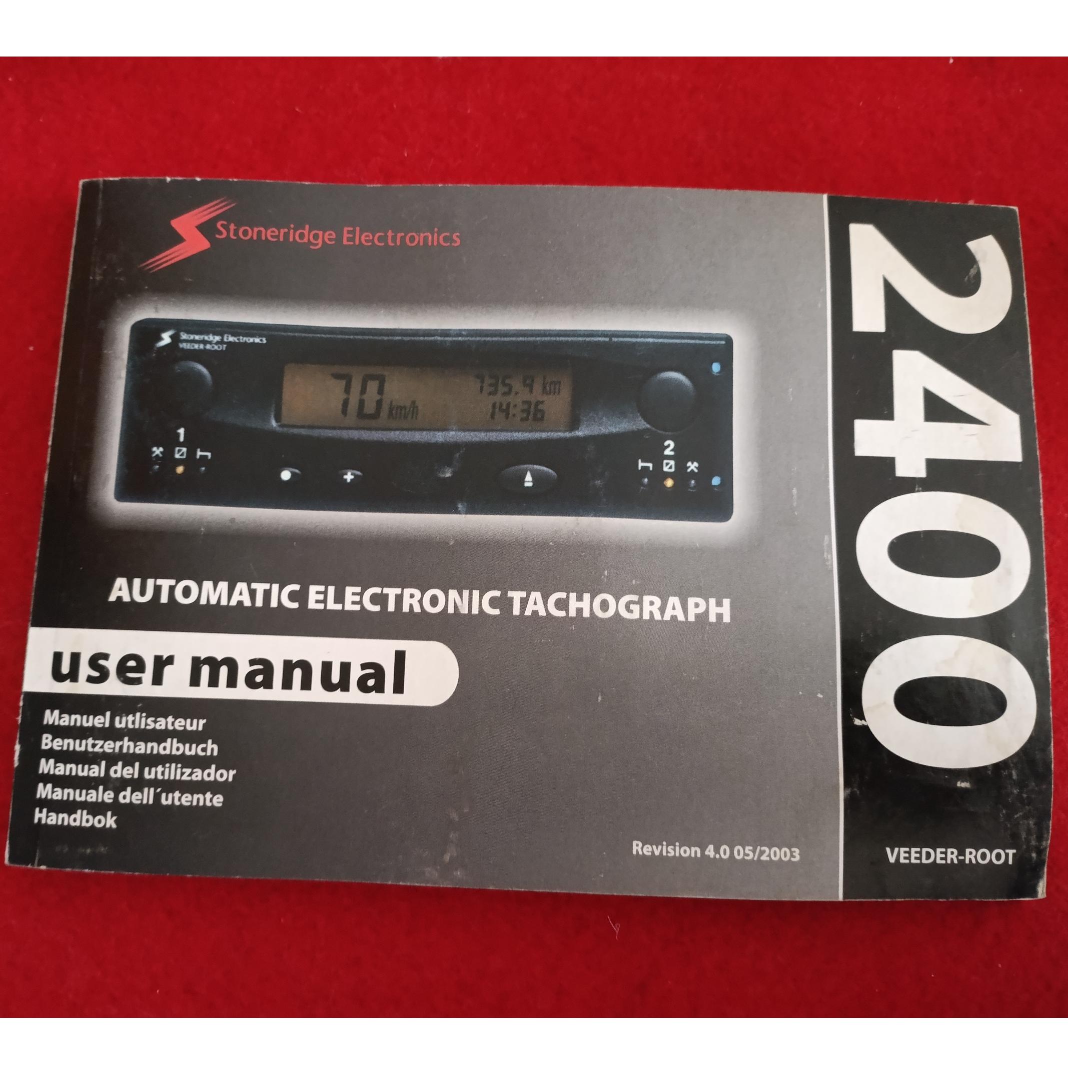 دفترچه راهنمای تاخوگراف و تاخوگراف هردو باهم