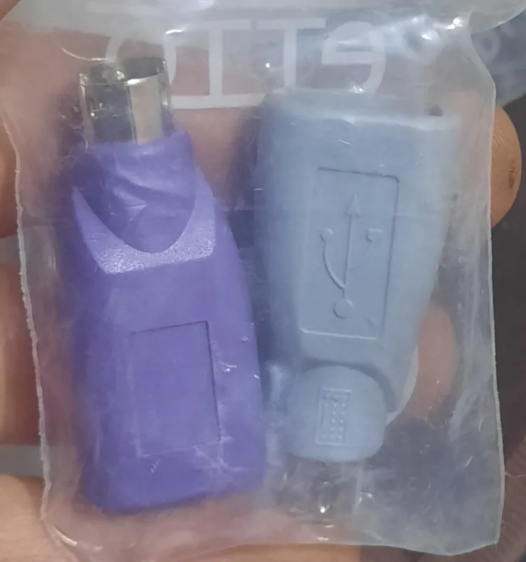 کانکتور PS2 نری به USB مادگی