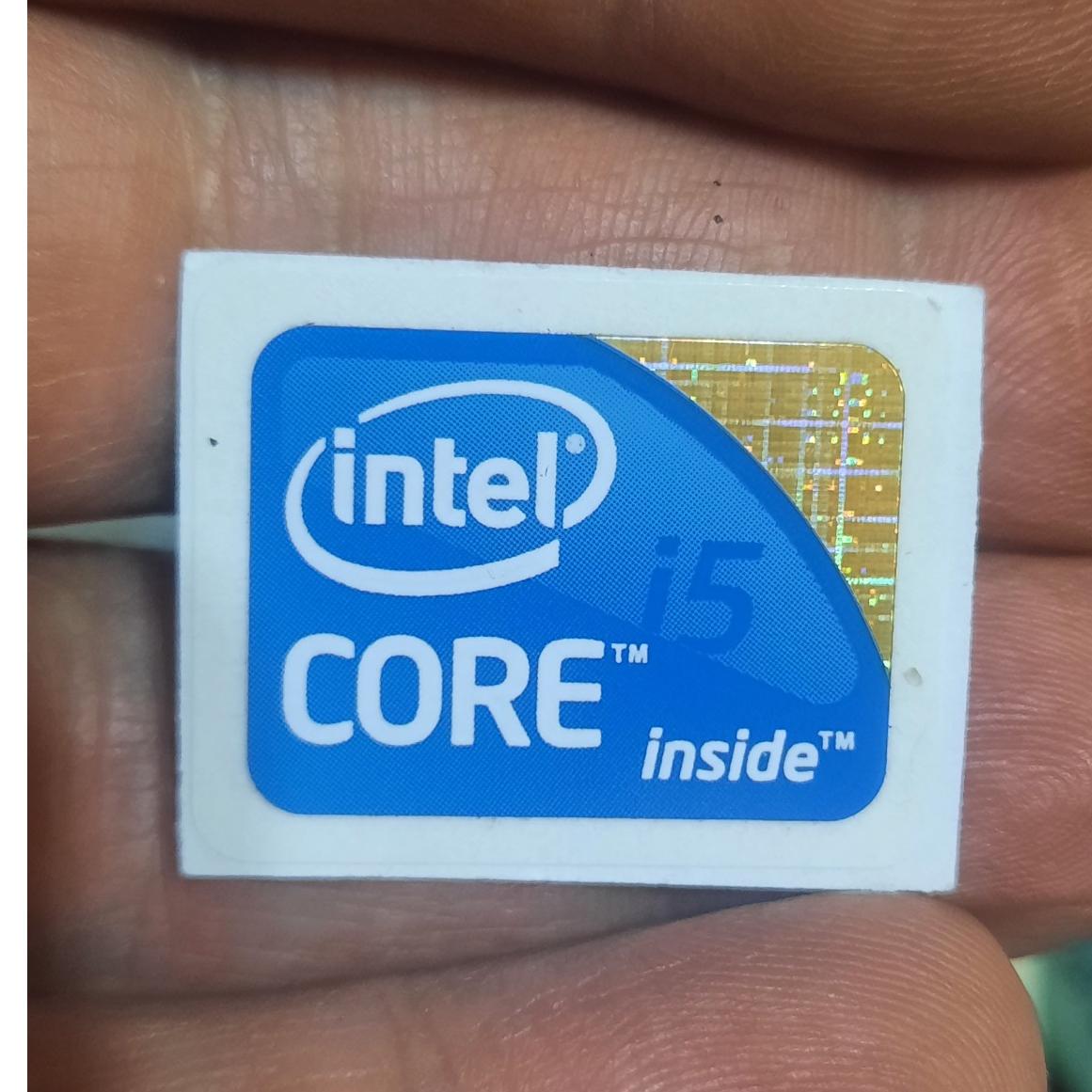 برچسب CPU INTEL CORE i5