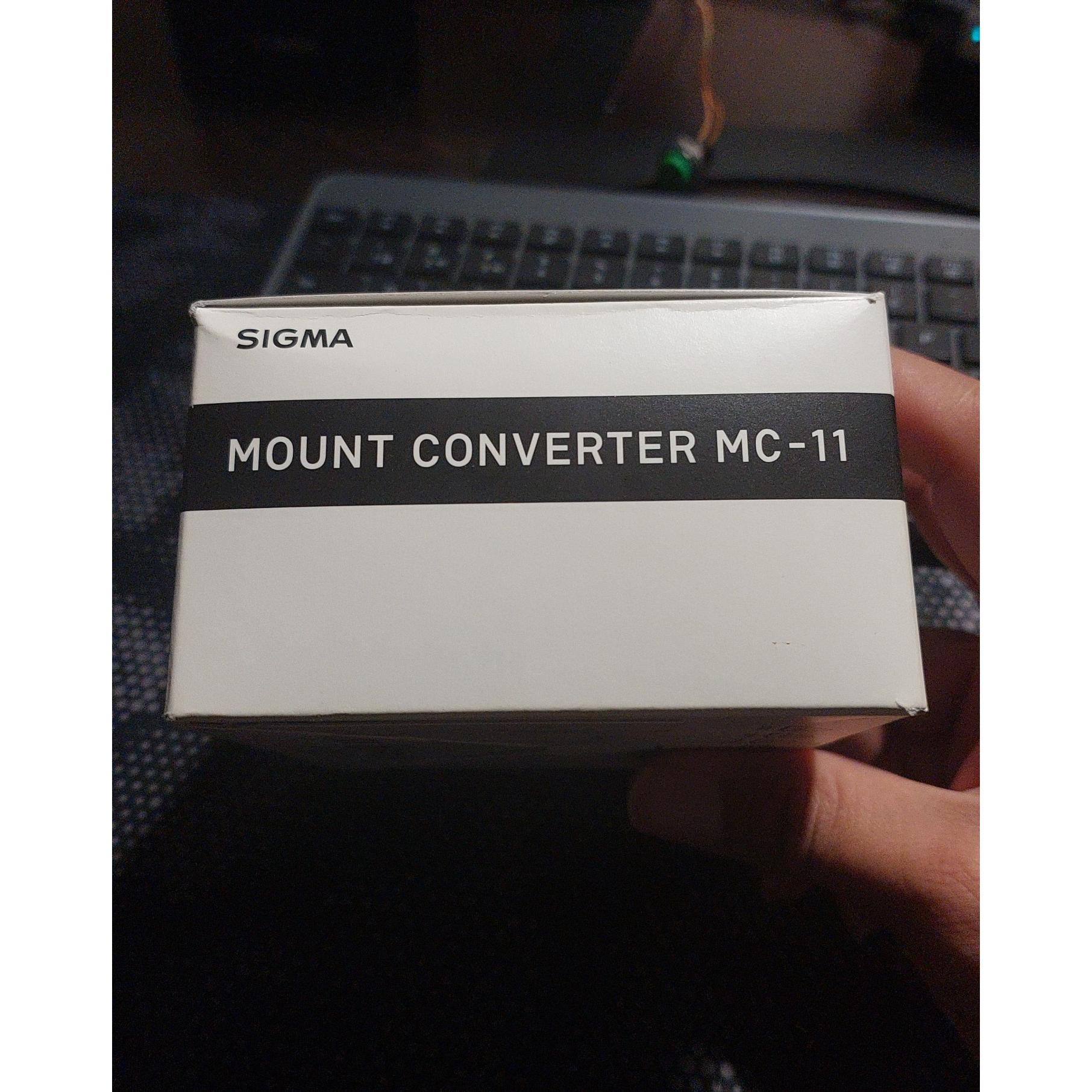 تبدیل لنز کانن به سونی - sigma mc11