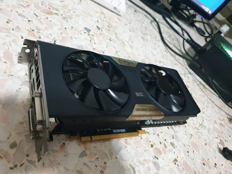 کارت گرافیک EVGA gtx 770 2gb sc