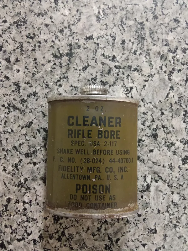 قوطی روغن دان قدیمی آمریکایی