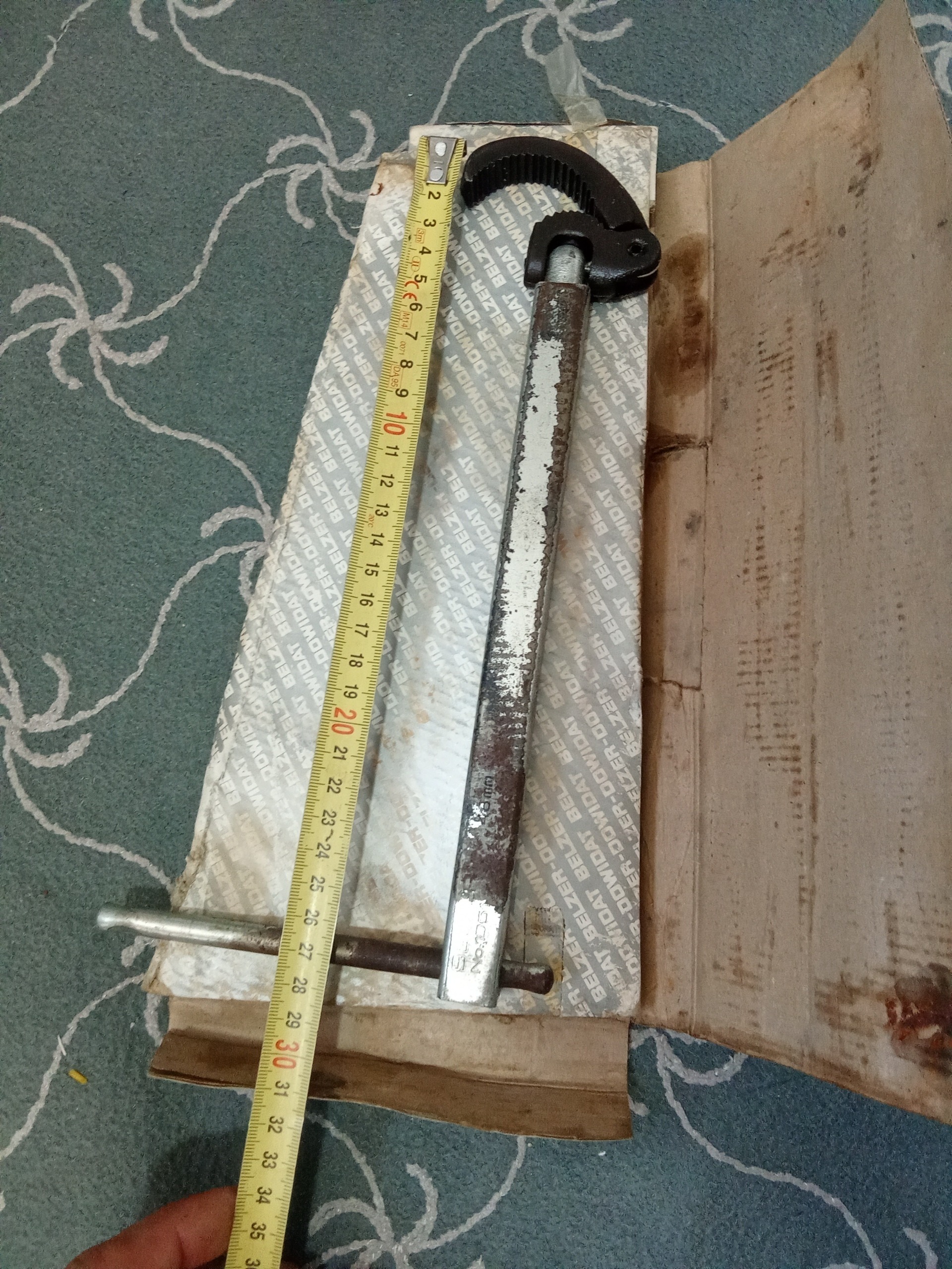 آچار لوله گیر تلسکوپی بلزر