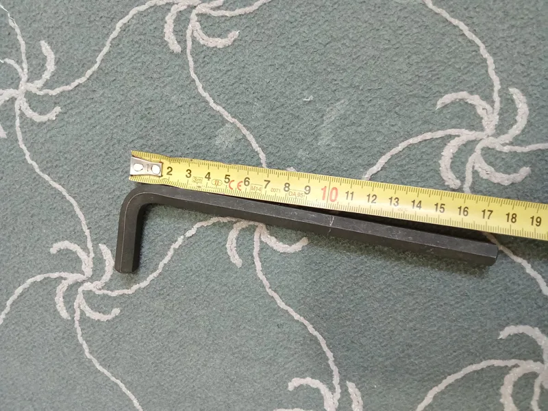 آچار آلن سایز 10 (جتک)