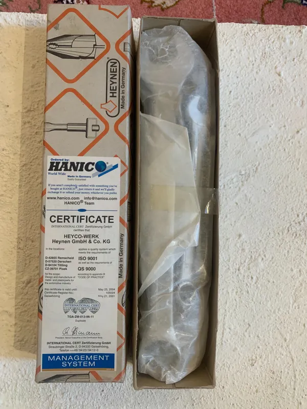 ست آچار بسیار کمیاب و با کیفیت Heynen آلمانی