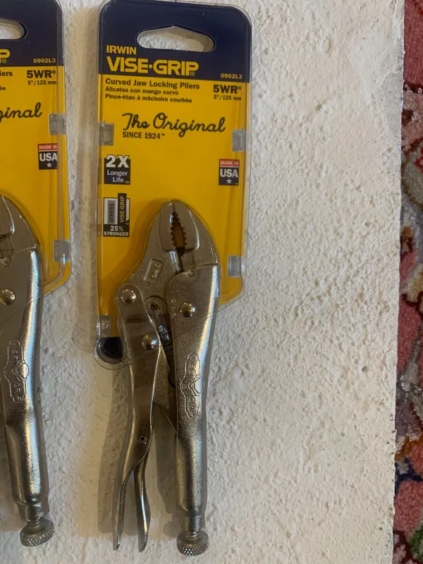 انبر قفلی اصلی 5 اینچ وایز گریپ