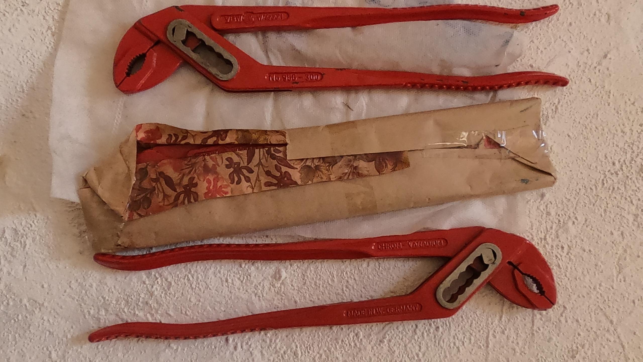 انبر کلاغی VBW اصلی آلمان غربی 300 میلیمتری