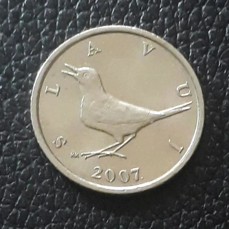 سکه 1 کونا کرواسی 2007