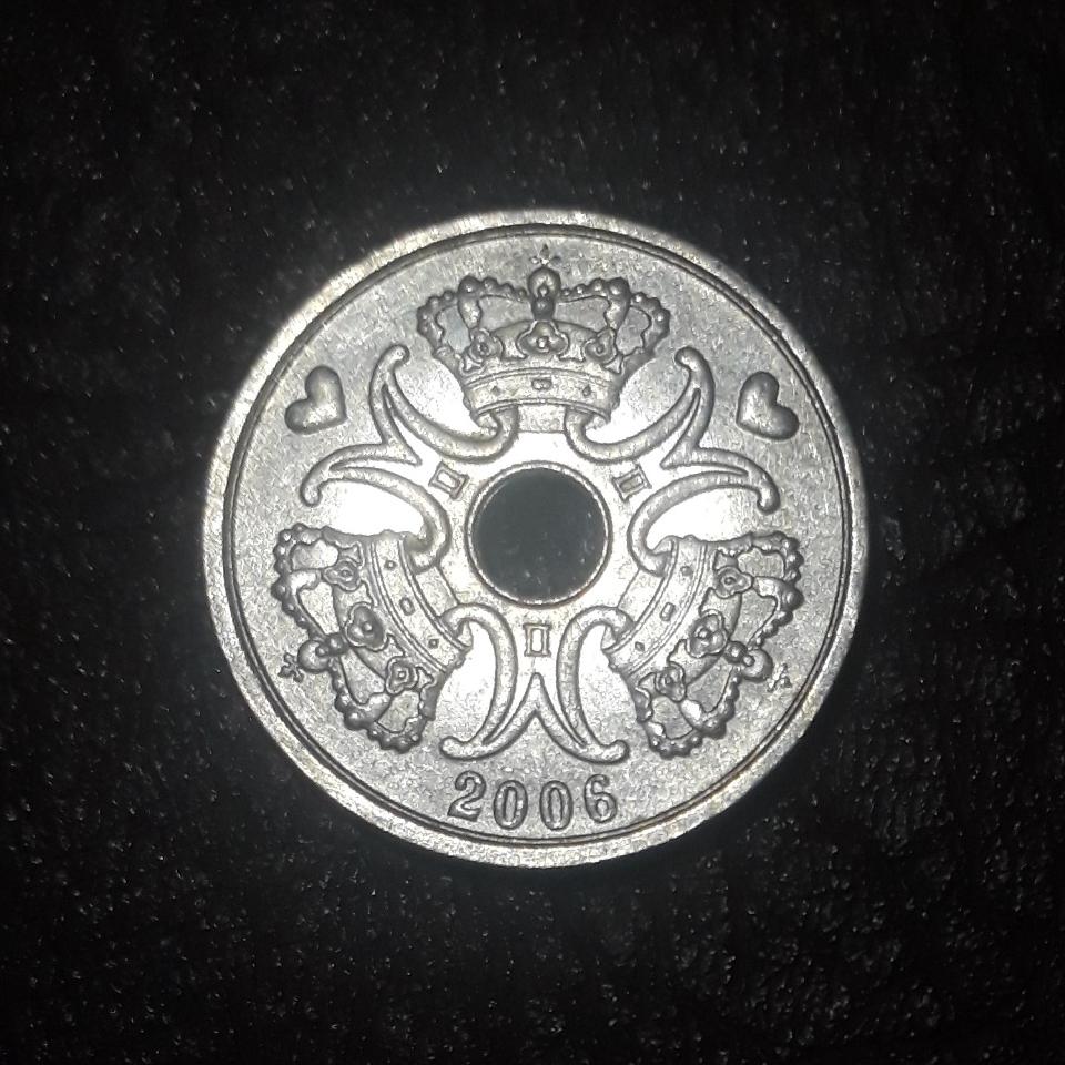 سکه 2 کرون دانمارک 2006