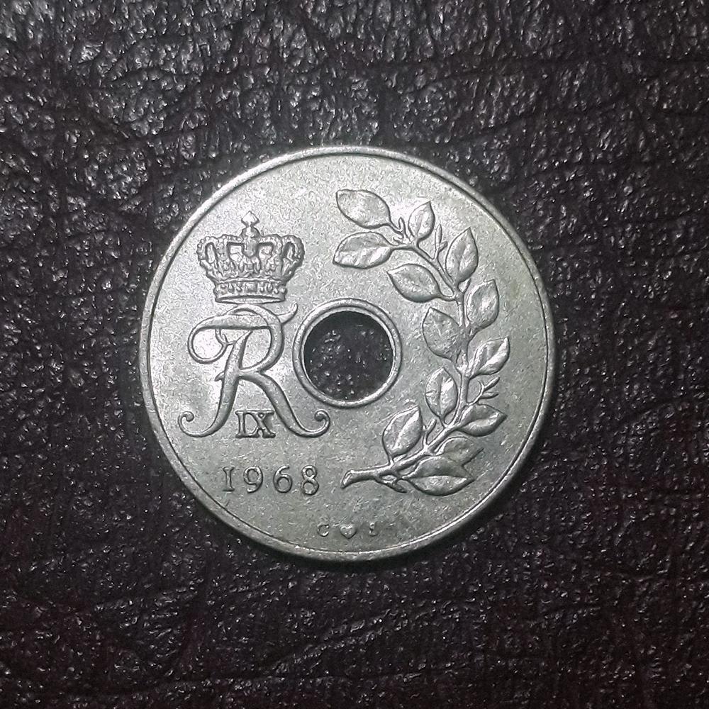 سکه 25 اور دارنمارک 1968