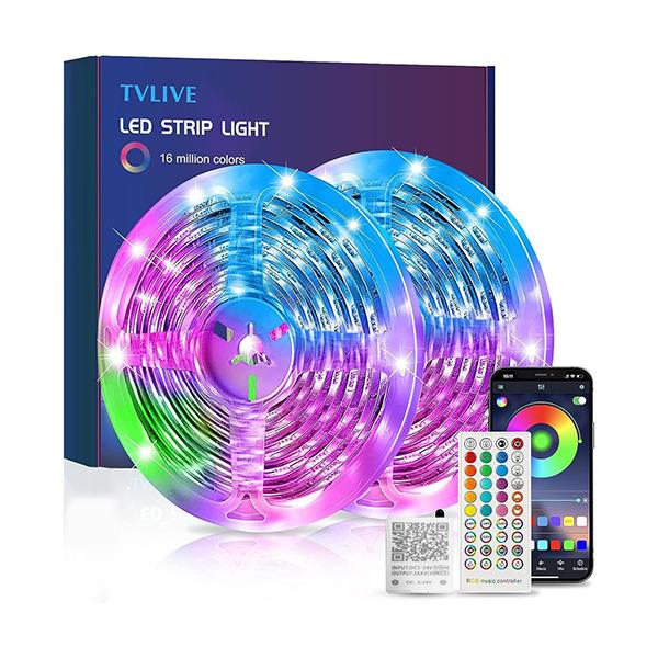 ریسه LED مدل فول کالر هوشمند بلوتوثی کد YC-5050