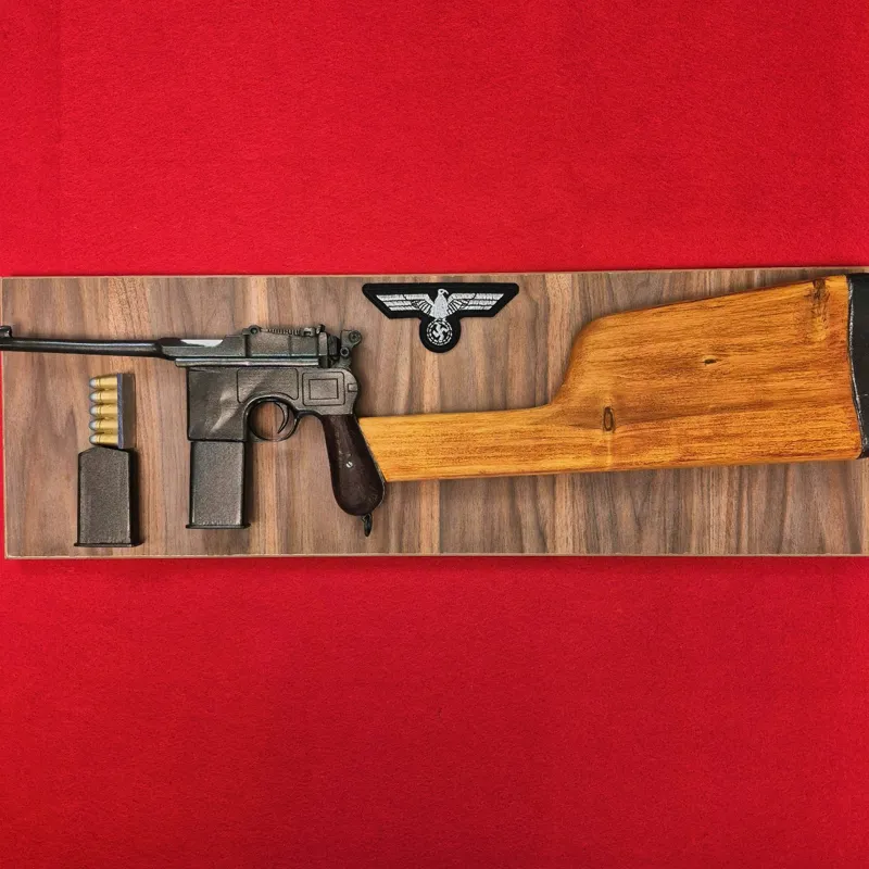 تفنگ تپانچه دکوراتیو ماوزر C96 کارابین آلمان