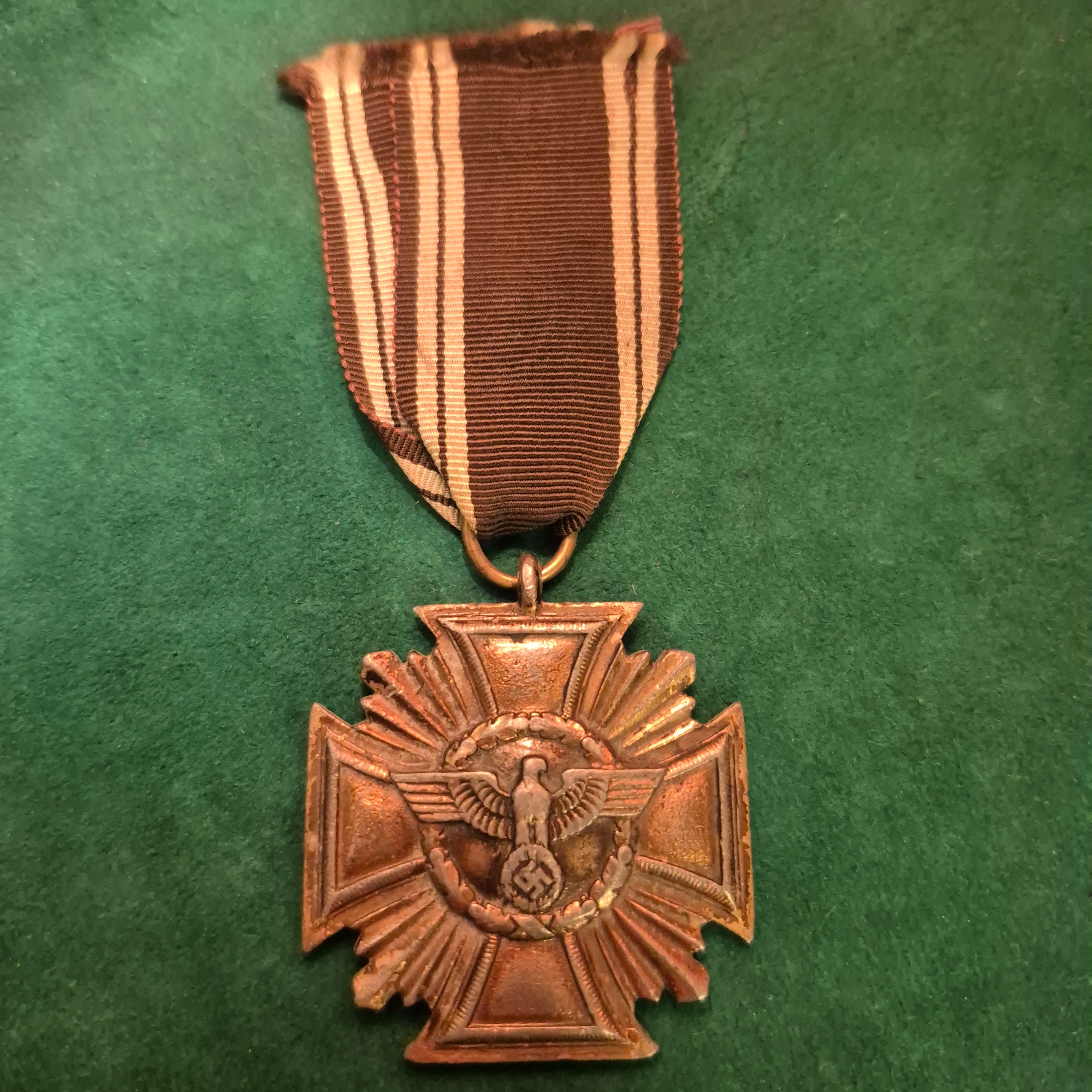 مدال ده سال خدمت NSDAP آلمان نازی رایش هیتلر