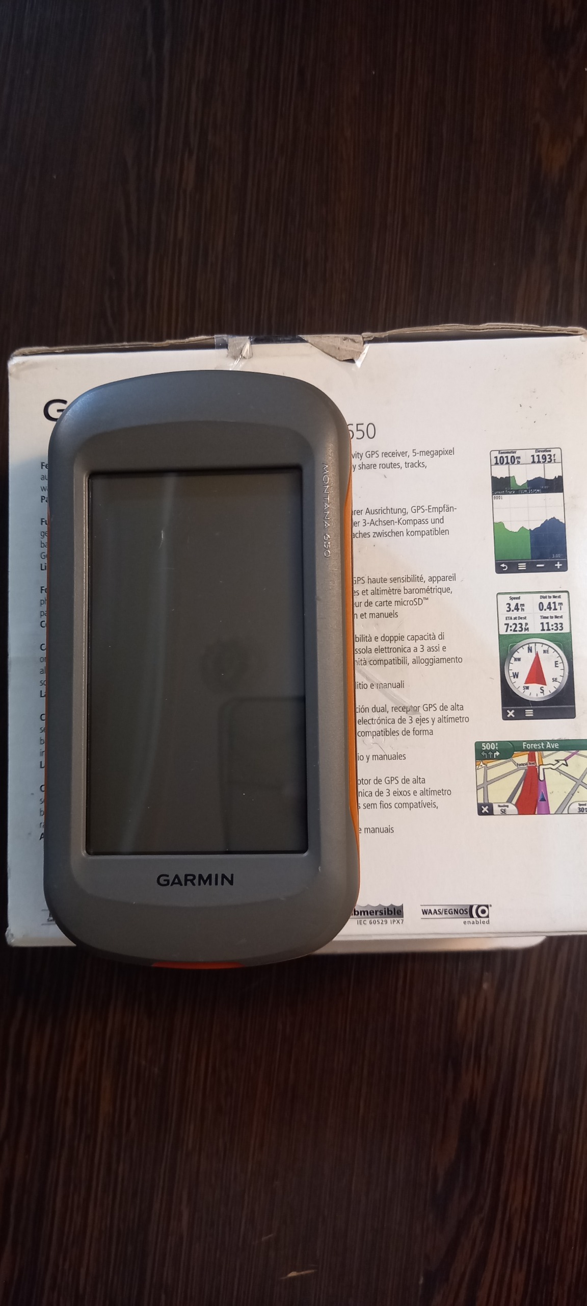 Gps مونتانا 650