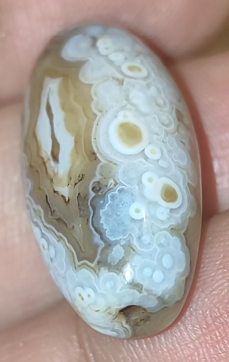 مهره عقیق سلیمانی هزار چشم