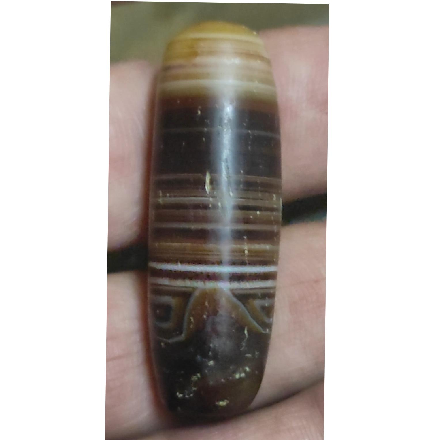 مهره لول کهنه عقیق سلیمانی