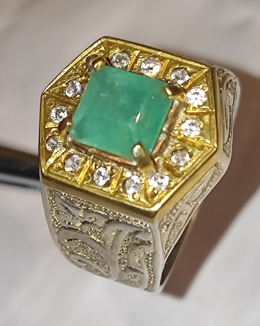 انگشتر زمرد پنجشیر افغانستان