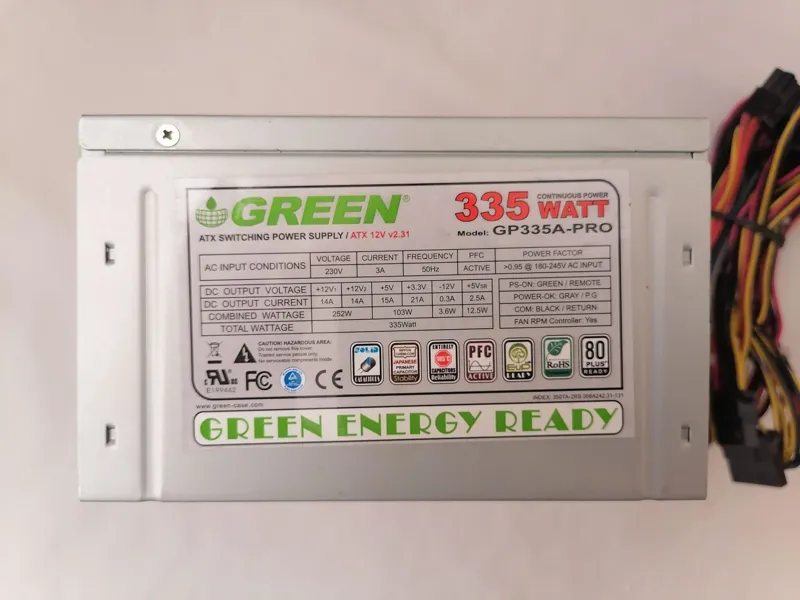 پاور 335 وات گرین مدل GP335A-PRO