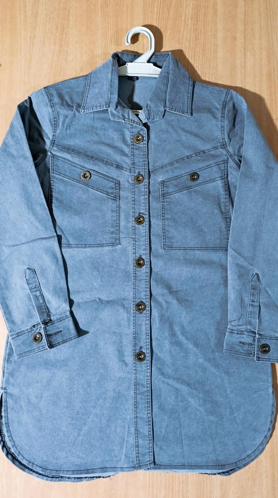 شومیز زنانه جین سنگشورشده