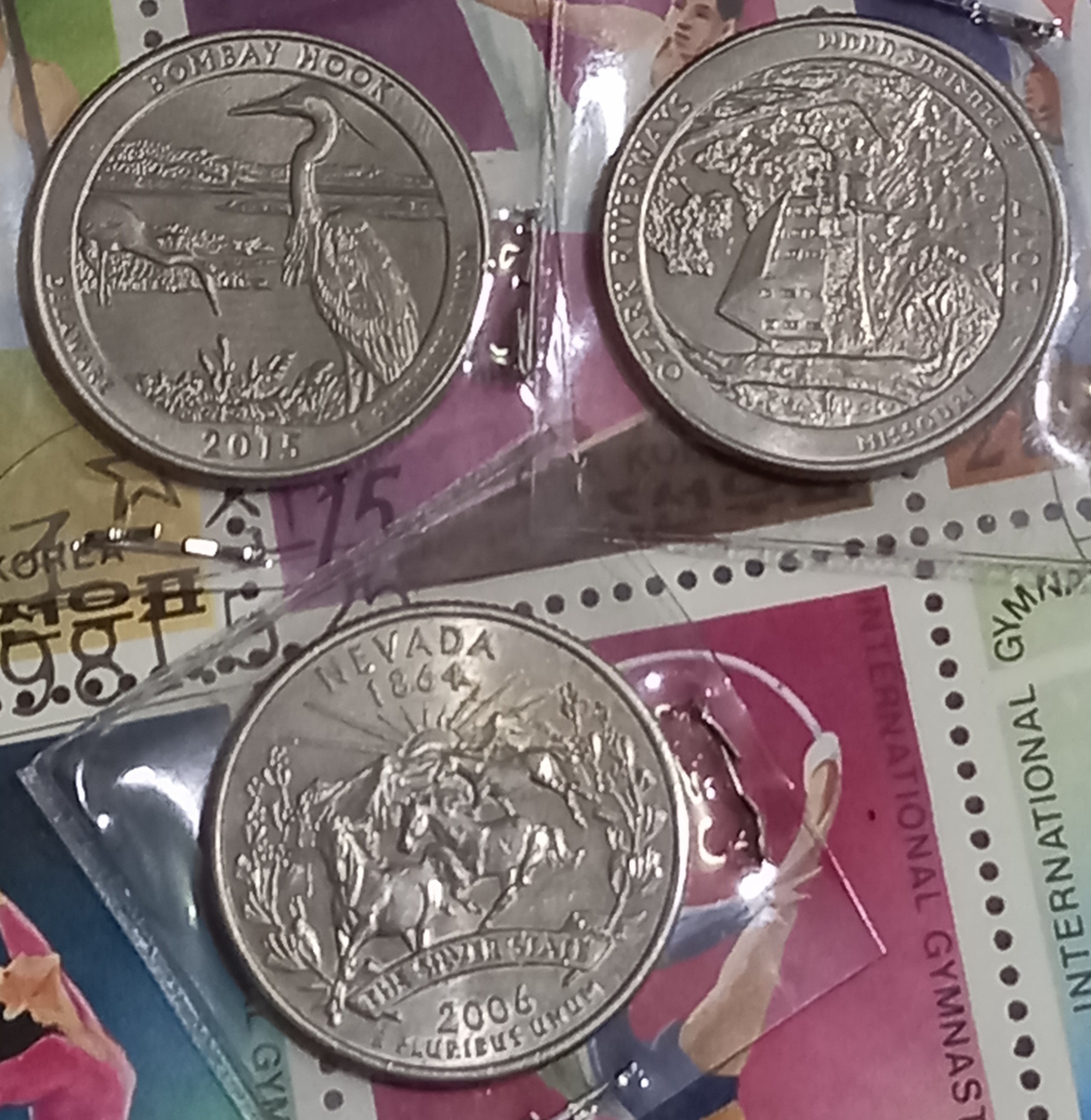 3 عدد سکه یادبودی آمریکا