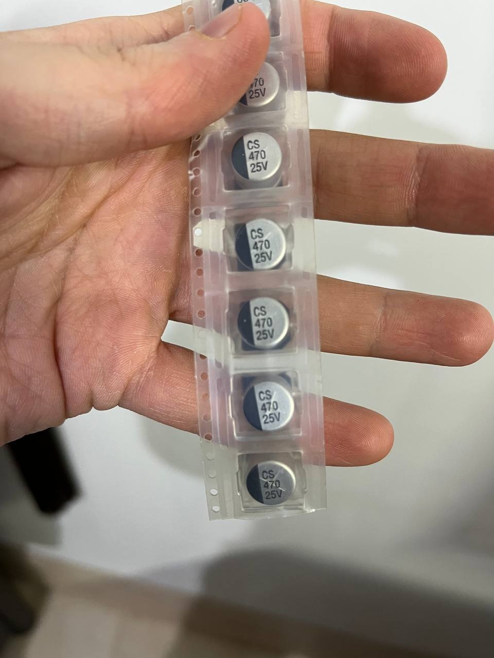 پک 15 تایی خازن 470UF 25V CS