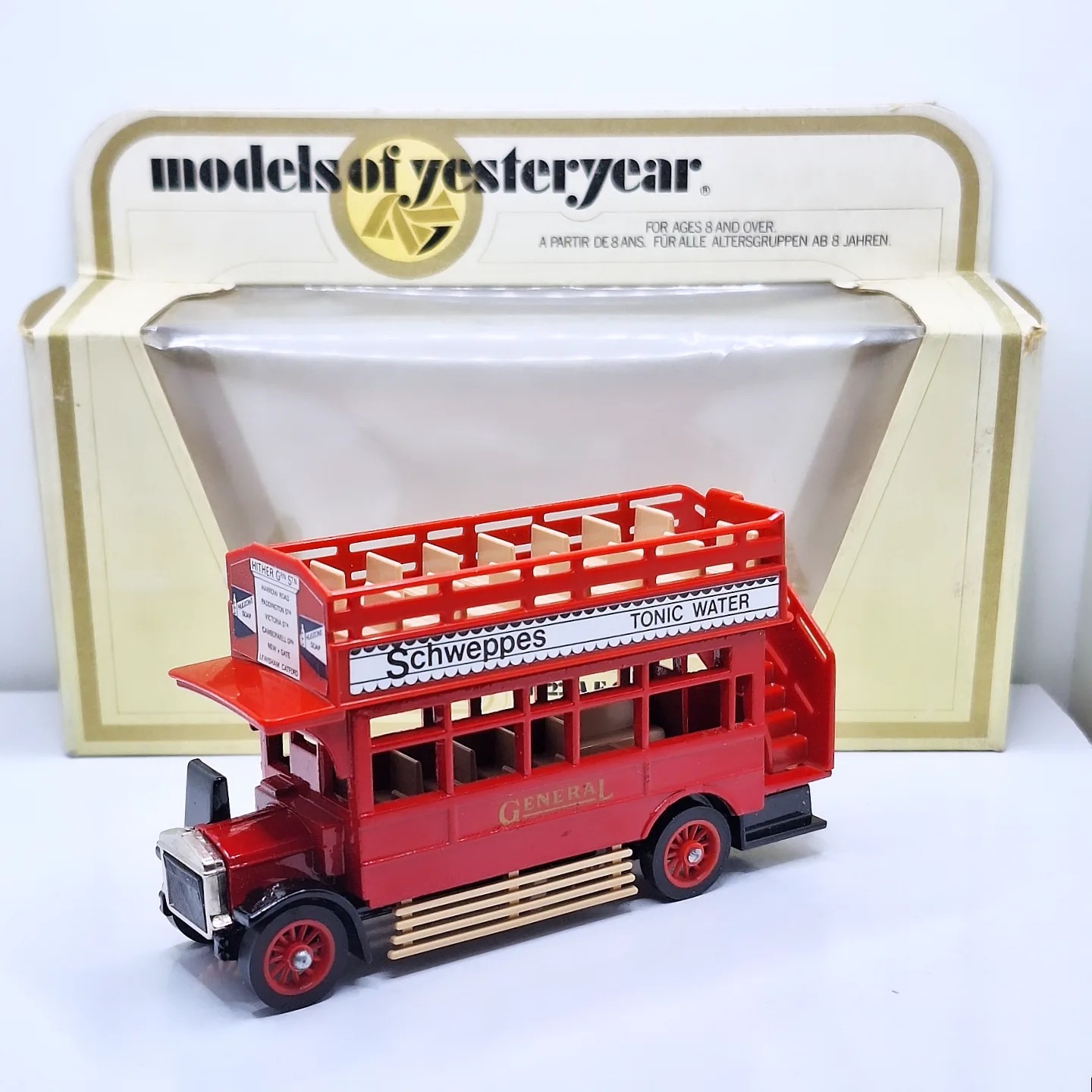 اتوبوس دو طبقه انگلیسی  برند مچباکس