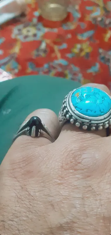 شفت العبد ماری چهارچنگ با نگین اصیل تو سرخ