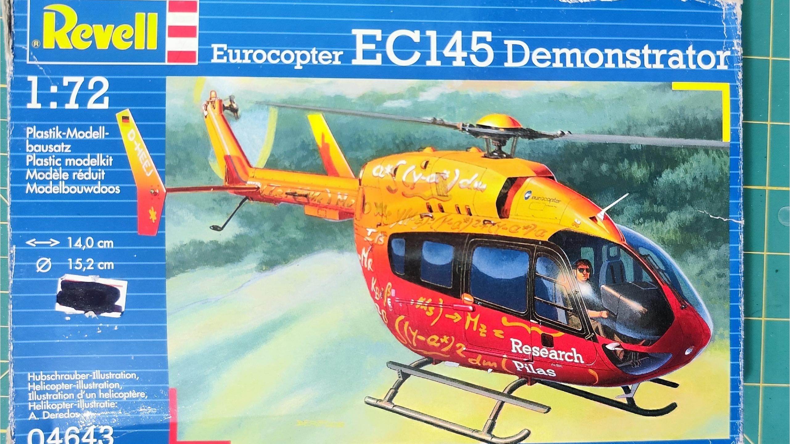 کیت هلیکوپتر EC 145 مقیاس 1/72