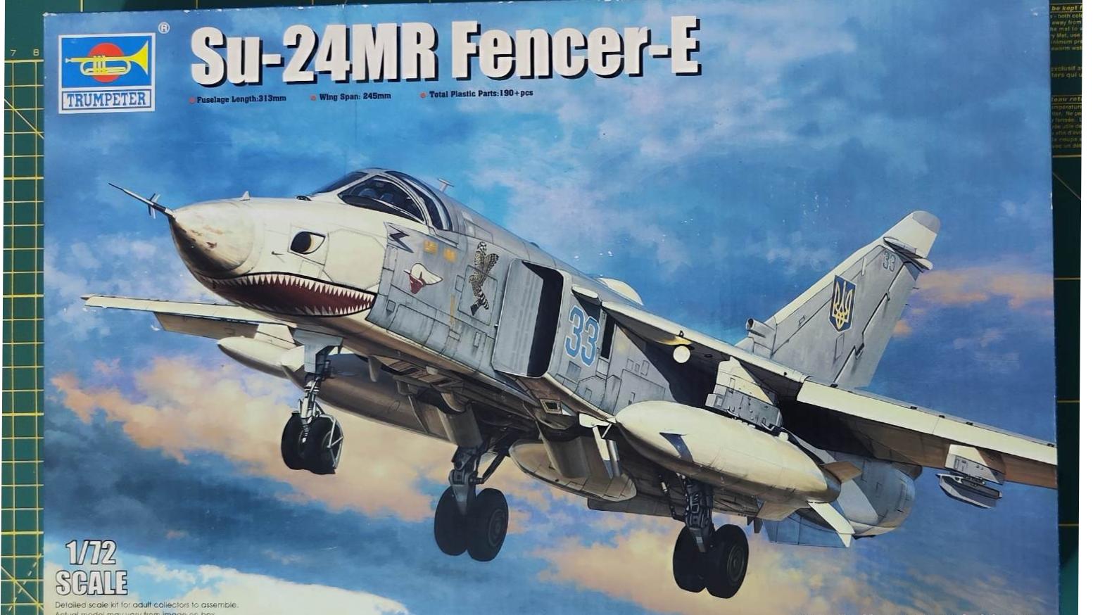 سوخو 24 Trumpeter مقیاس 1 به 72