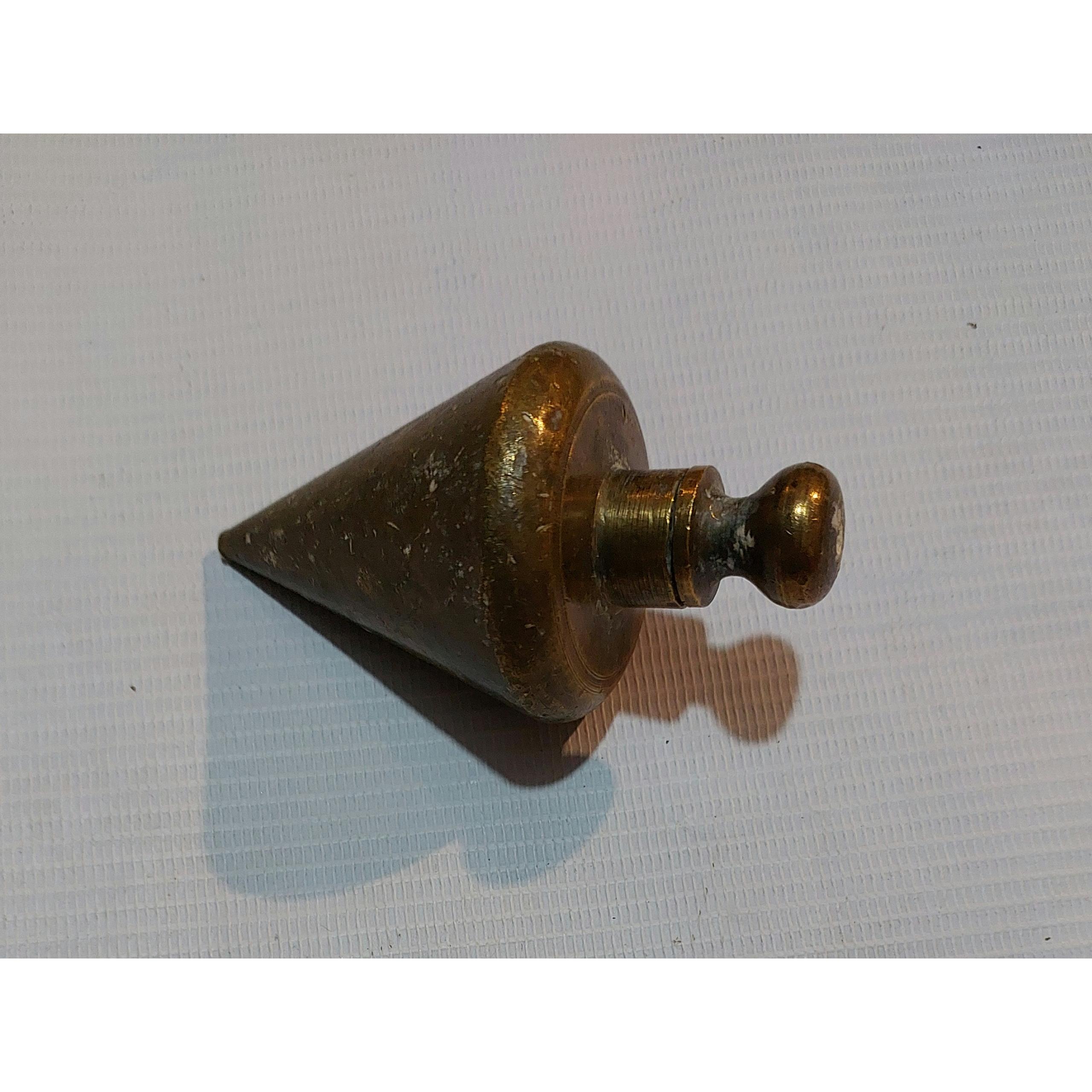 شاقول بنایی برنجی قدیمی