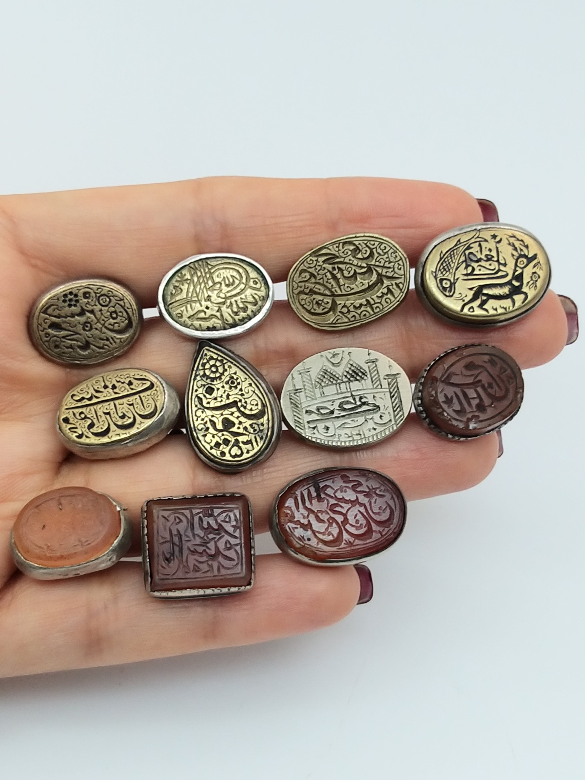 مهر کلکسیونی 11 عدد یکجا
