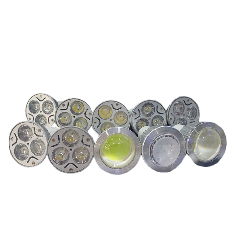 10 عدد لامپ LED هالوژن سفید و زرد رنگ