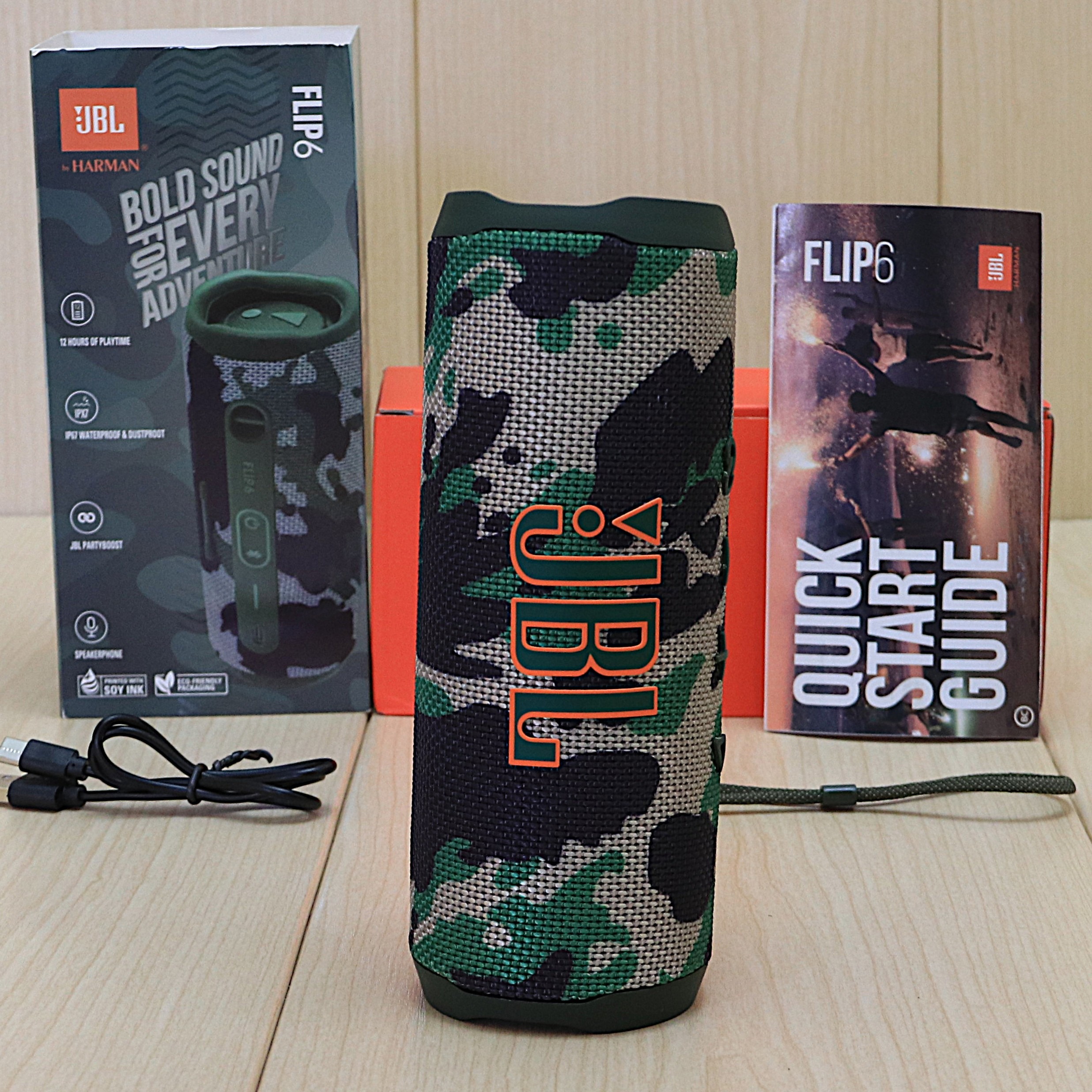 اسپیکر جی بی ال JBL Flip 6 قابل حمل ارسال رایگان